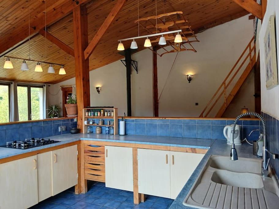 Bright Loft With Mountain And Nature View Sougraigne ภายนอก รูปภาพ