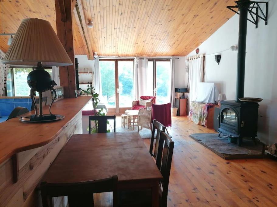 Bright Loft With Mountain And Nature View Sougraigne ภายนอก รูปภาพ